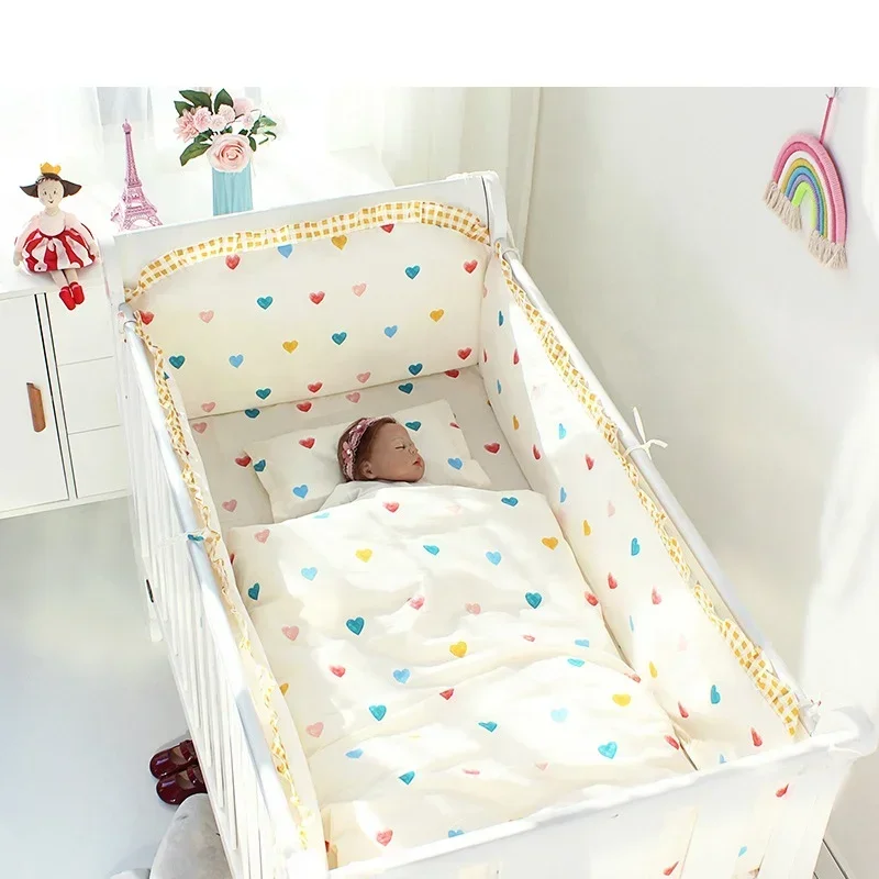 Sheet Cotton Set Cotton Baby Bedding Set Children's Crib Sheet Baby Bedding Crib Swaddling Toddler Children's Blanket Newborn