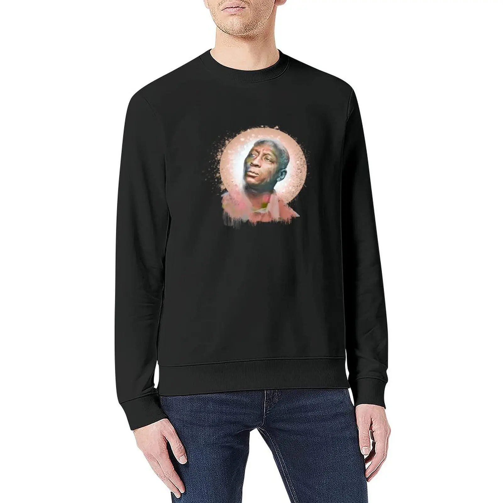 Leadbelly - قمصان بورتريه موسيقي مشهور، بلوفر رياضي للرجال، قميص رياضي، ملابس رجالية، سويت شيرت كبير الحجم