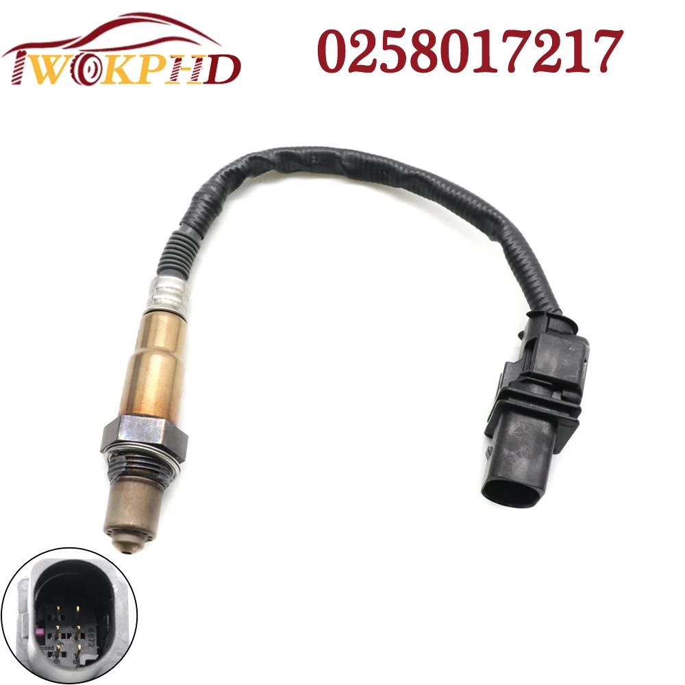 

NEW Car Air Fuel Ratio Sensor Lambda O2 Oxygen Sensor 0258017217 For Mini Cooper Clubman R55 R56 R57 1.6L for Peugeot 2007-2010