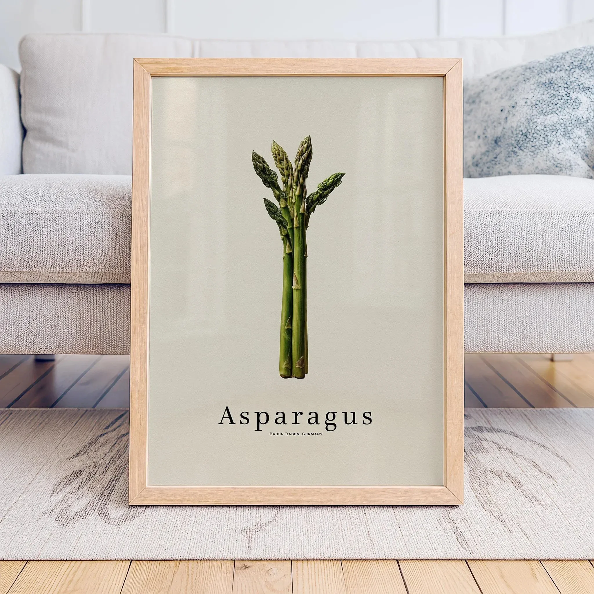 Minimalist Potato Poster Neutral Kitchen Vegetable Fruit Art Print Farmhouse Foodie Wall Decor Rustic Artwork Home Decor