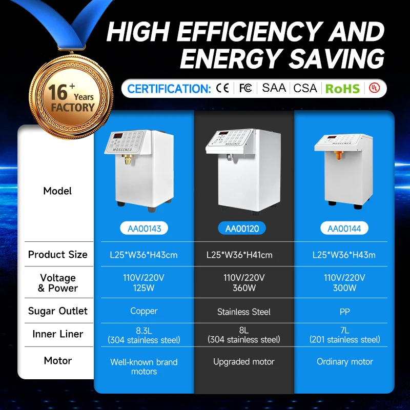 16-key 8L Sugar Fructose Quantitative Machine Automatic  Liquid Dispenser Juice Dispenser Soda Syrup Dispenser