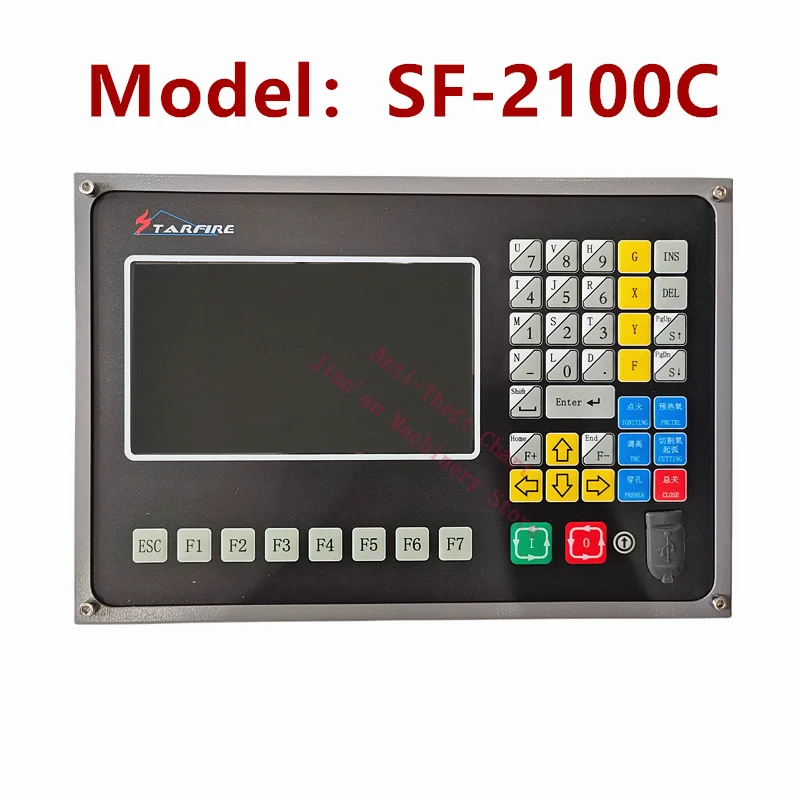 Imagem -03 - Eixos Sf2100c Sistema Cnc Máquina de Corte Cnc Sistema Sf2100c Mais Sf-hc25k ou Sf2100c Mais F1621 Altura Controlador 25k ou F1621 2