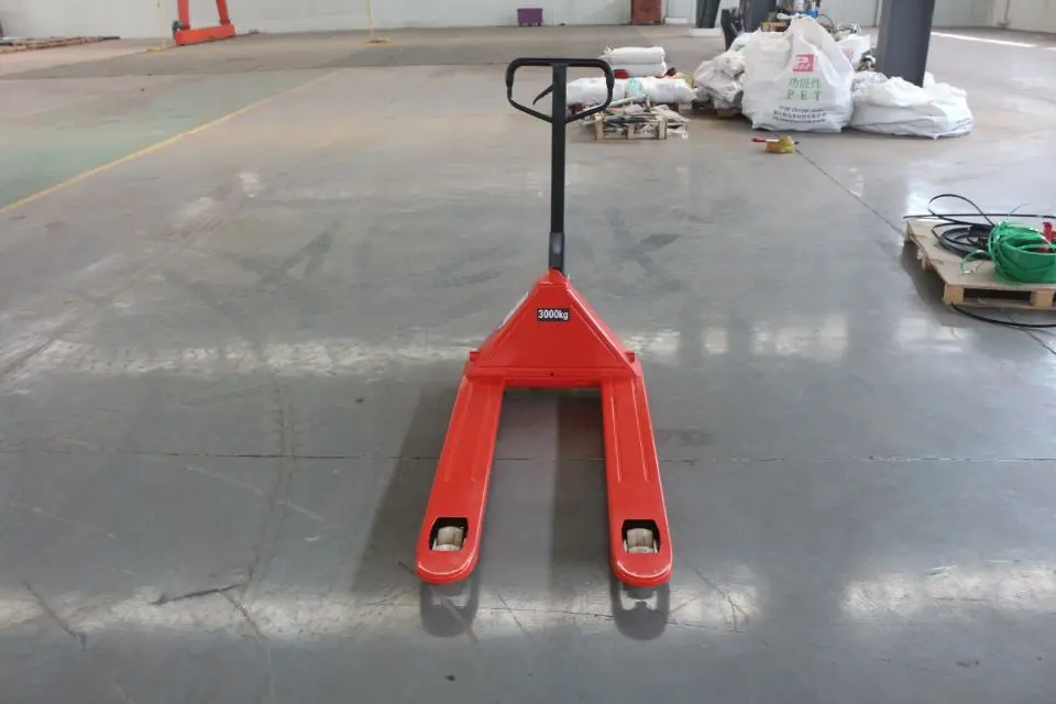 3t Hand fork lifter,forklift cheap price hydraulic pump long fork hand pallet truck