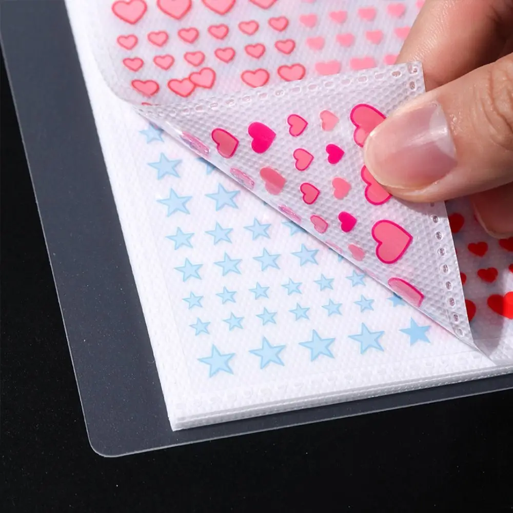 80 Slots Empty Nail Sticker Organizer Book Double-sided Use Large Capacity Nail sticker Photo Album Nail Sticker Storage Box