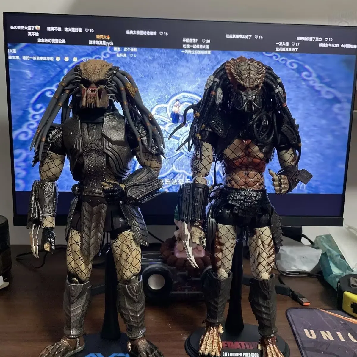 

Hc Collectible Predator Articulated Scar & Ravager Figure Action Toy Series for Collection