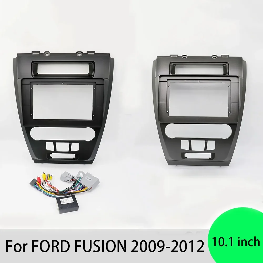 

Для FORD FUSION 2009-2012 10,1-дюймовый автомобильный аудиоэкран, адаптер для фасции 2Din, головное устройство приборной панели, комплект для установки рамки панели Android MP5