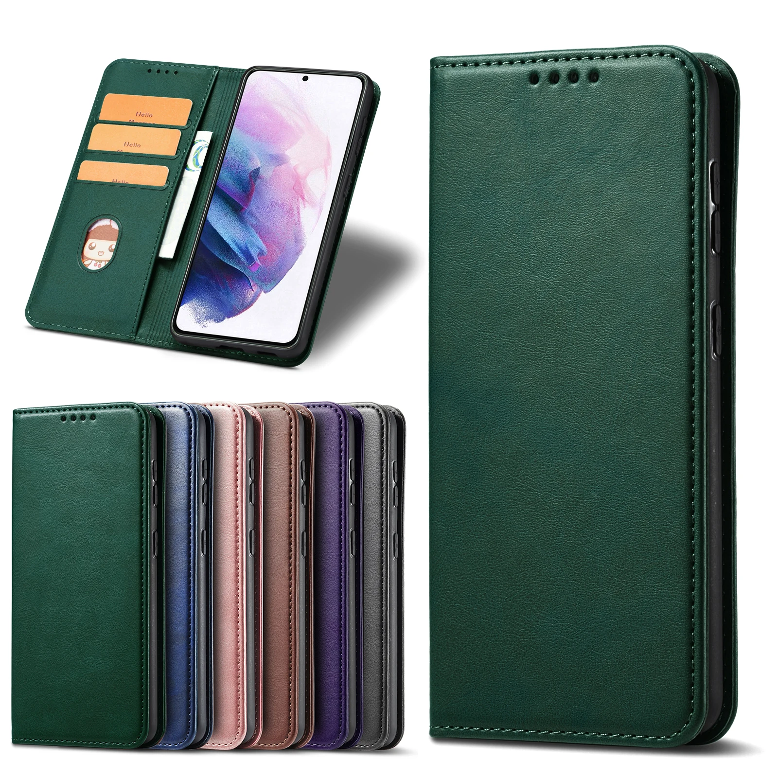 

Роскошный кожаный флип-чехол-кошелек для Xiaomi Mi 15 Ultra 15 Pro 14T Pro, держатель для магнитной карты, защитный чехол, сумка для телефона, чехол