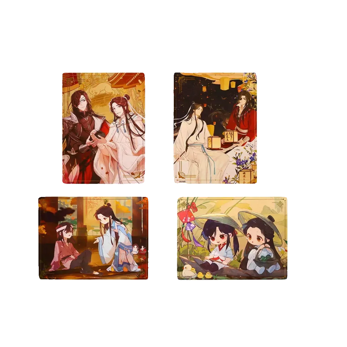 

Anime Tian Guan Ci Fu/Heaven Official's Blessing Xie Lian Cosplay Enjoy the scenery series Collection card set ambitus