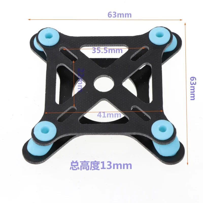 Ammortizzatore a piastra ammortizzante per CC3D APM PIX P2 controllore di volo Multicopter Anti vibrazione