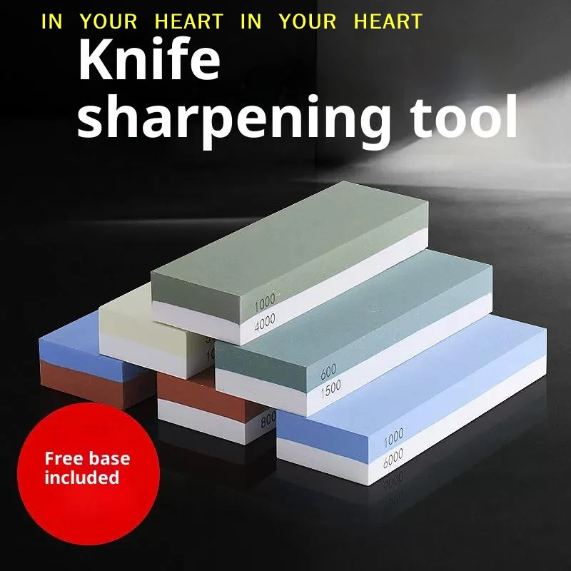 【X】Knife Chisel Honing Angle Guide 400/1000/3000/4000/8000 Grit Whetstone Knife Sharpening 2 Side Carbon Steel Sharpener
