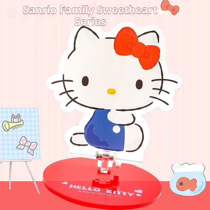 Anime Sanliou Hellokitty Mobile Phone Bracket Ipad Tablet Bracket Drama Gadget Foldable Practical Birthday Gift