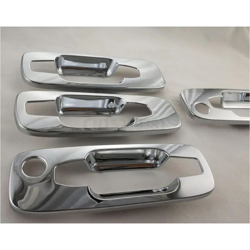 4PCS Abs Chrome plated Door Handle Bowl Covers Trim FOR Nissan X-Trail 2000-2010 T30 Accessories Car modification