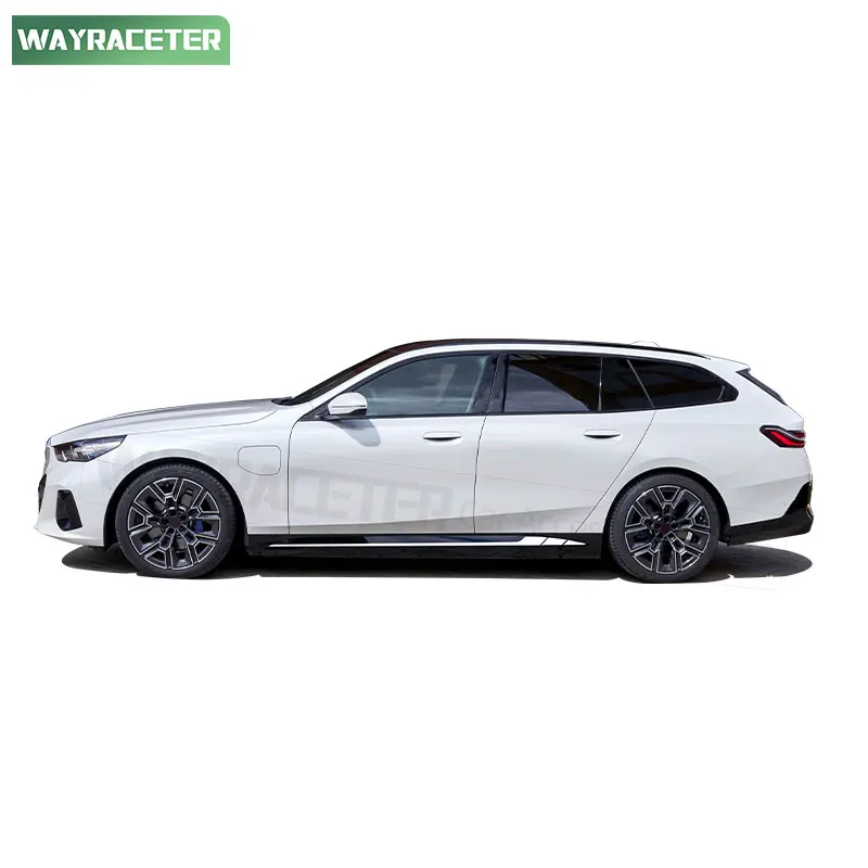 2 قطعة الباب الجانب المشارب تنورة ملصق فينيل لسيارات BMW 5 سلسلة 2024 2025 G60 530 520d G61 بجولة M60 i5 M الأداء الملحقات #5