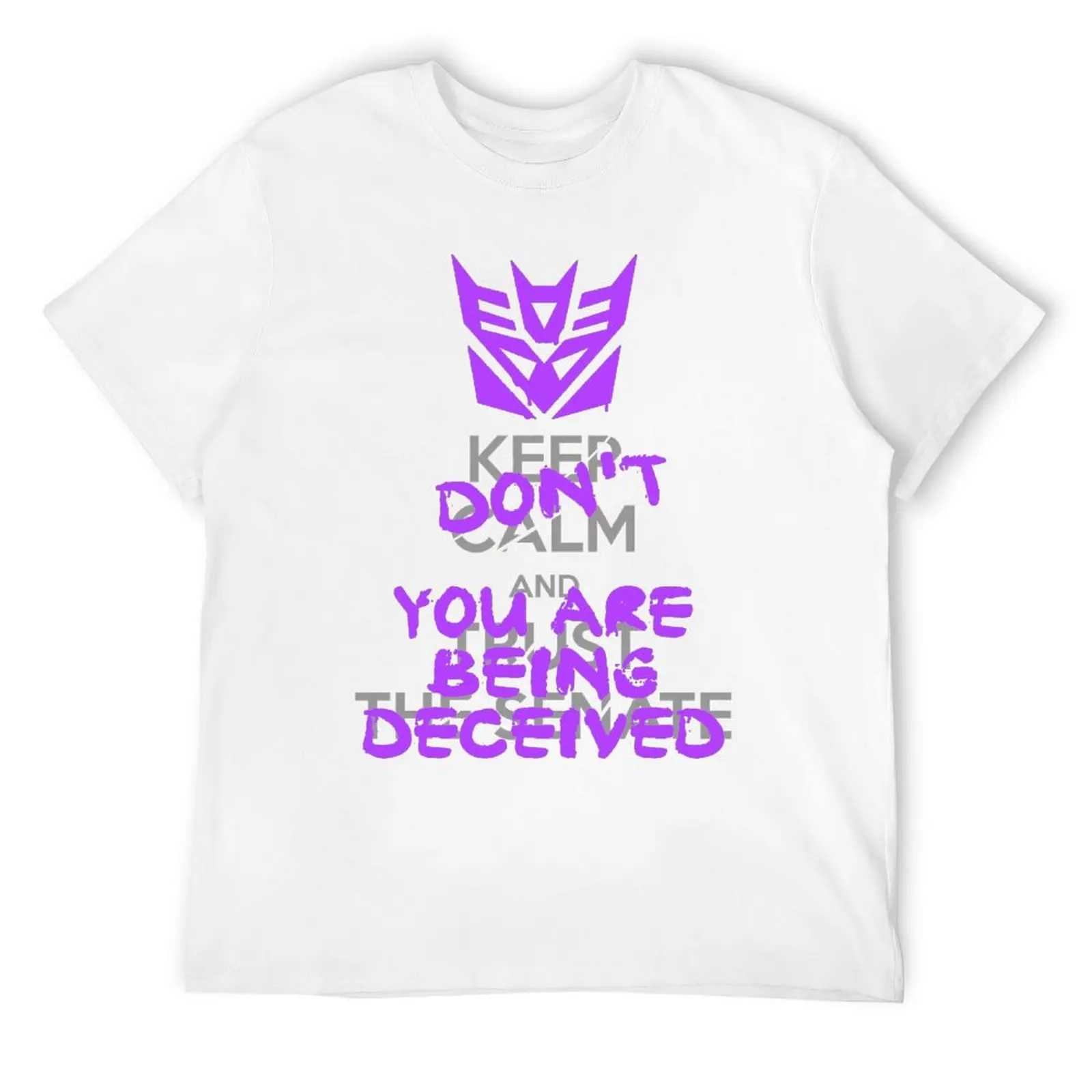 Black Decepticon Soundwave  Wordtee Vintage 7 T-shirts Novelty T-shirt Round Neck Movement  Humor Graphic Leisure Eur Size