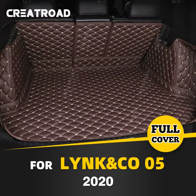 

Auto Full Coverage Trunk Mat For LYNK&CO 05 2020 Anti-Dirty Car Boot Cover Pad Cargo Liner Interior Protector Accessories