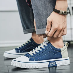 Classic Summer Men's Canvas Sneakers Fashion Skateboard Shoes Man Espadrilles Breathable HighTop Vulcanized Plimsolls Leisure