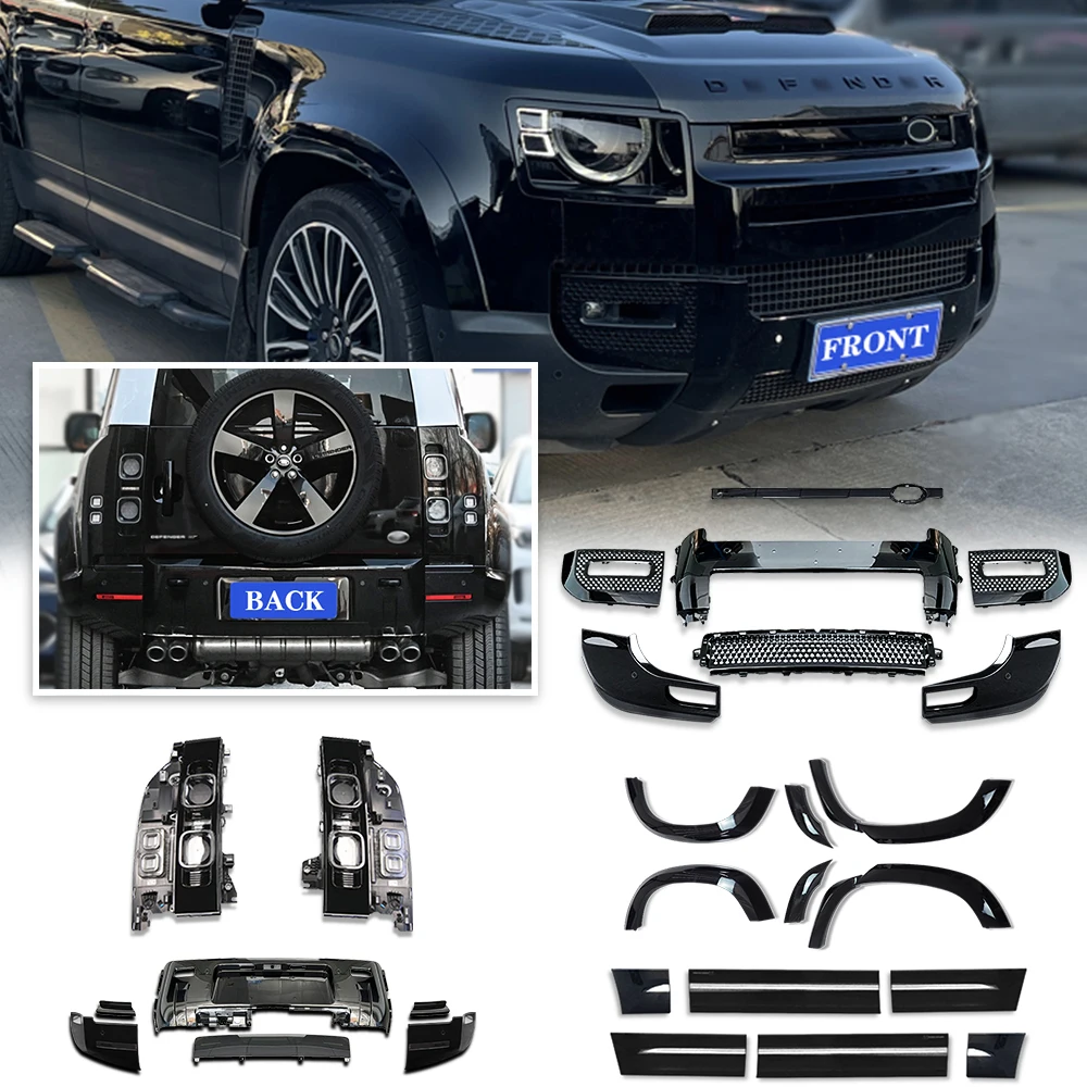 

Body Kit All Gloss Black Auto Parts Body Parts Front Bumper