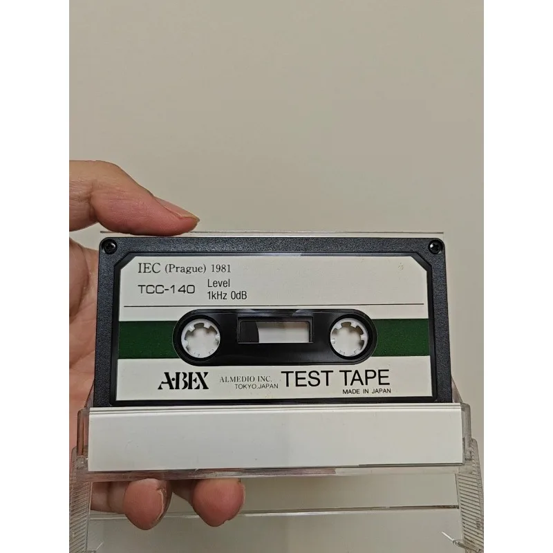 Brand New Japan ABEX Level Test with 1kHz 0dB TCC140 Recorder Cassette Repair Calibration Test