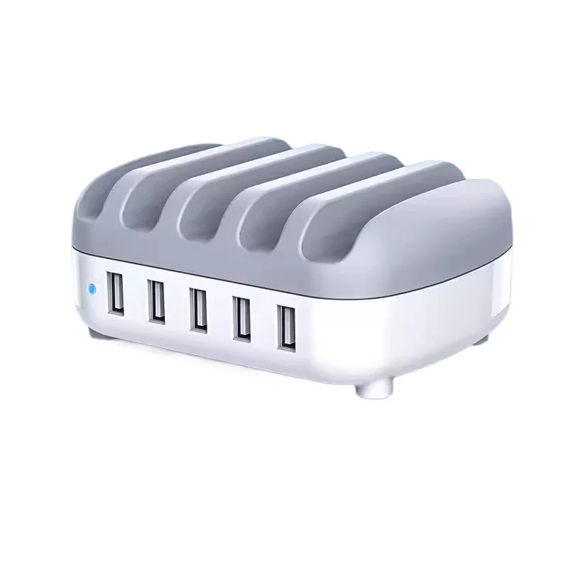 

Multi-port charger 5/10 port USB charging station Mobile phone Tablet holder Porous charging bus