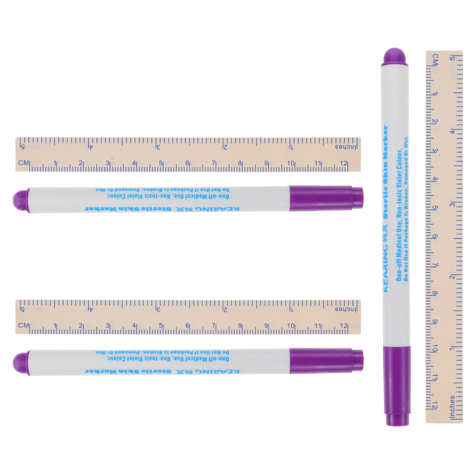 

Набор из 3 маркеров для кожи: инструменты для точного разметания бровей, микроблейдинга, татуажа и профессиональной перманентной косметологии