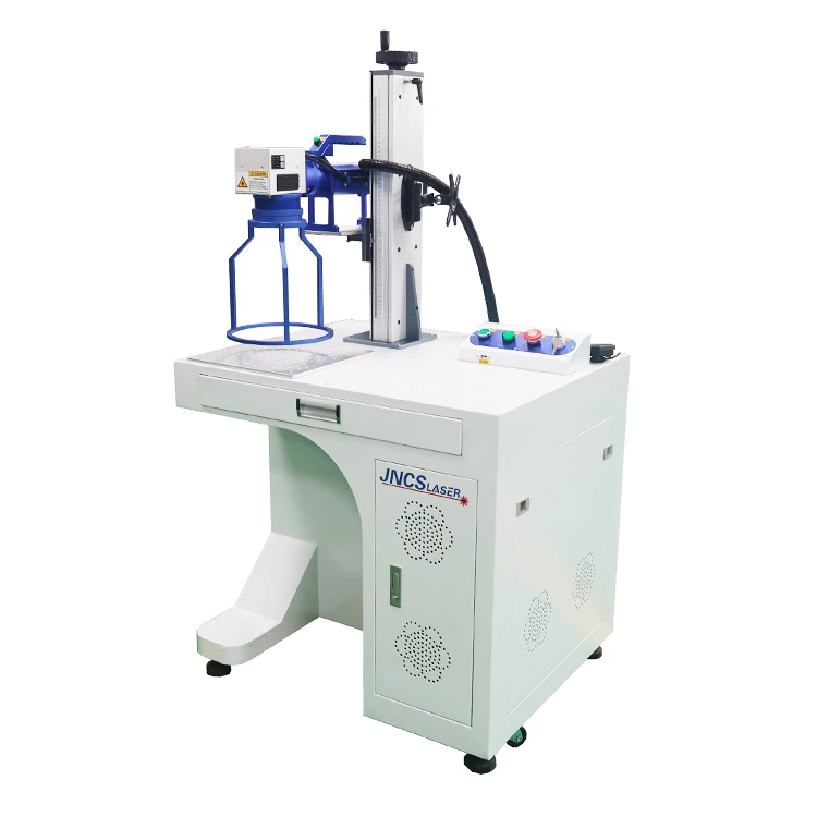 Hot 50W Handheld Marking Hines Gold Sliver Metal Fiber Laser Engraving Hine