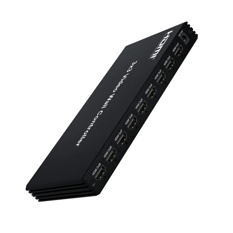 DT-7091 Plug and Play 1080P 60Hz HDMI Video Wall Controller 3x3 9 Outs for Display TV Projector