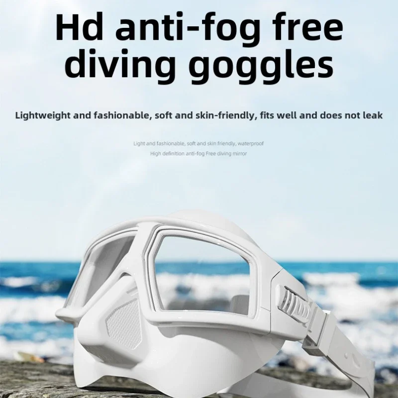 

Freediving goggles, liquid silicone, low volume professional diving masks, snorkeling masks