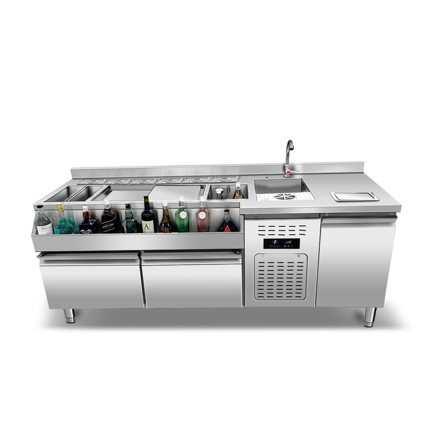 

Рабочее место бармена, коктейльный стол, коктейльная станция