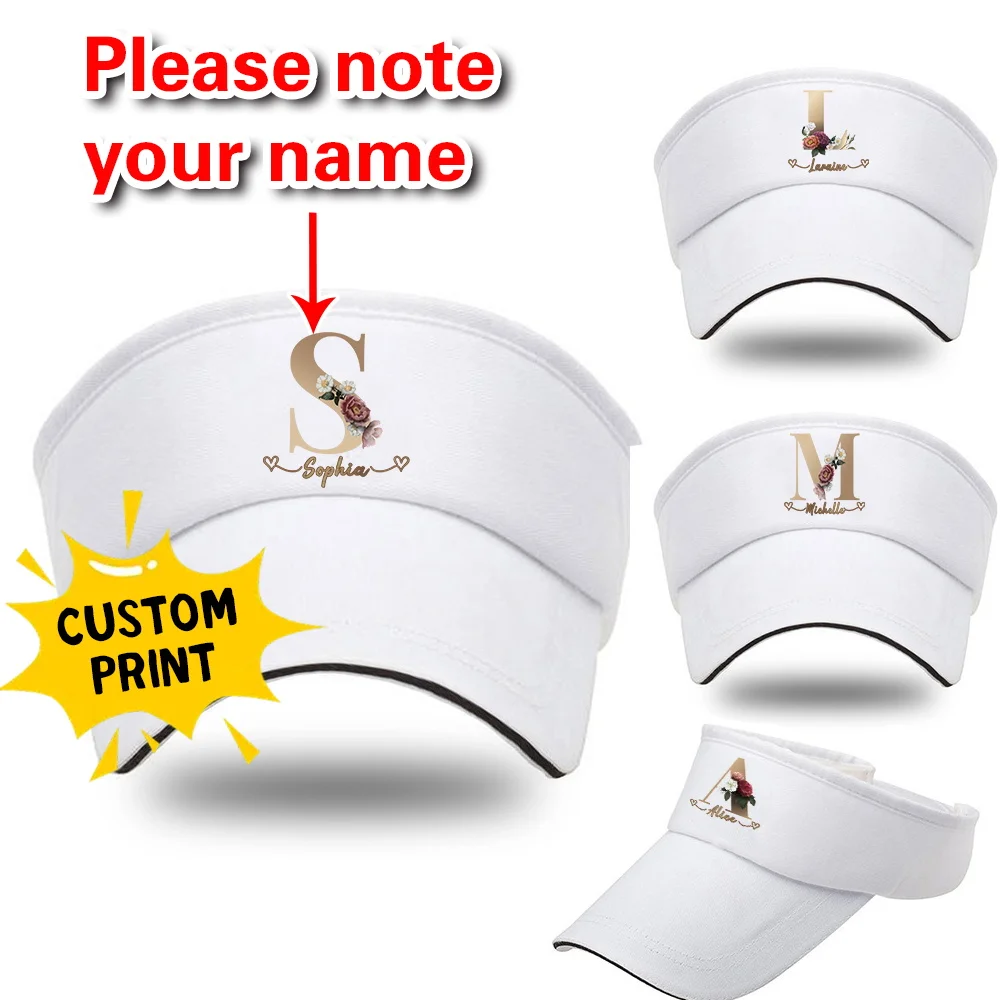 Baseball Hat Sun Hat Fashion Casual Simple Printed Pattern Empty Top Hat