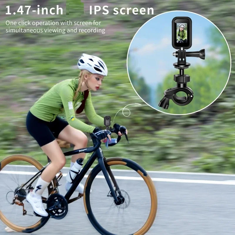 2k Hd Outdoor Cycling Mountaineering Machine Camera Portable Vlog Recorder