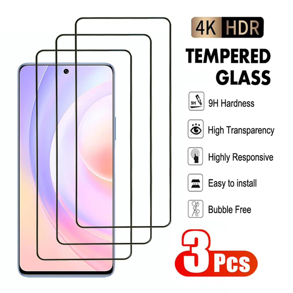 3 шт. защитная пленка для Honor X6 X7 X8 X9 50 70 90 Lite 4G 5G закаленное стекло Honor 50 SE 80 GT X6a X7a X8a X8b Защитная пленка для экрана