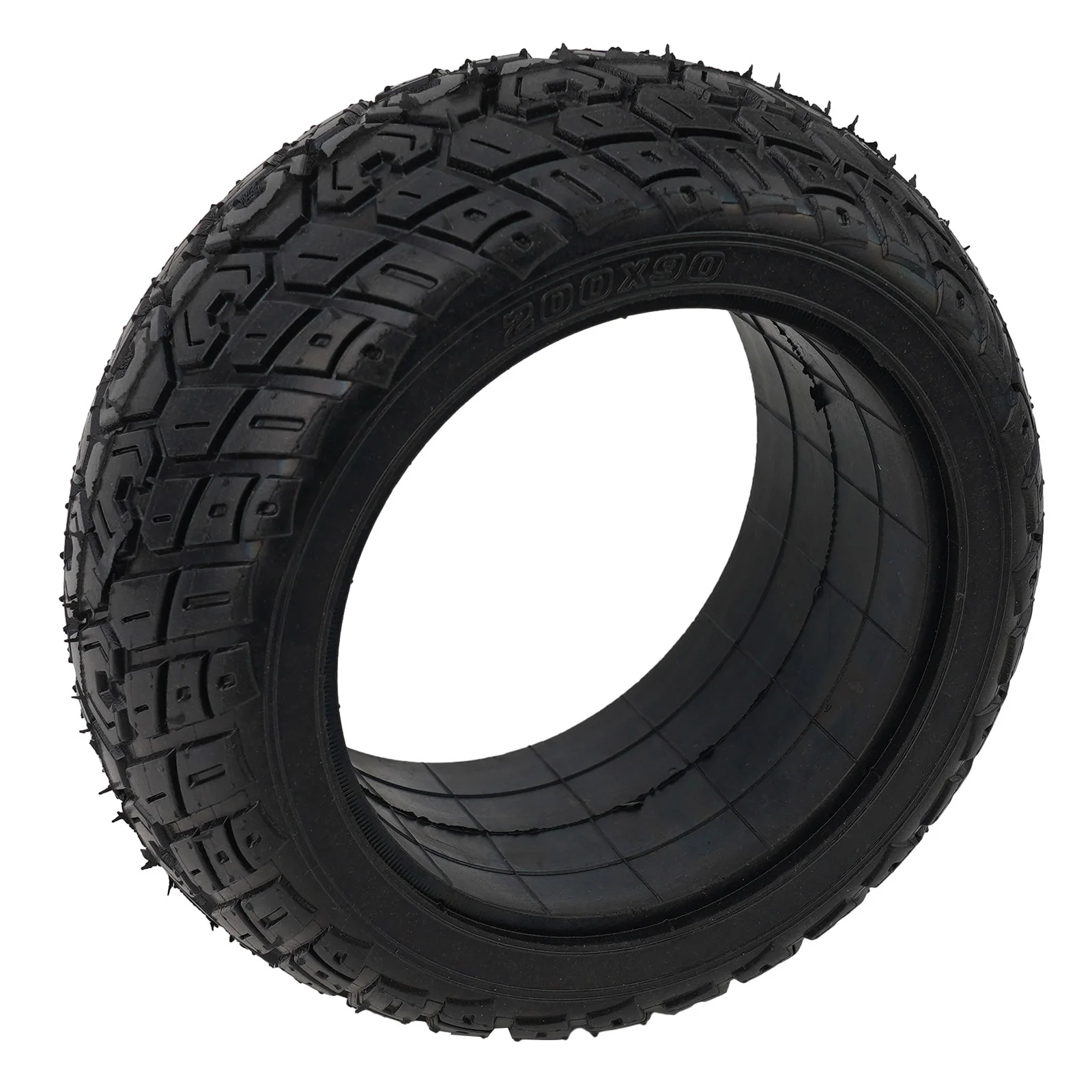 Indoor Solid Tire Tyre Rubber Widened 1 Pc 1100g 200x90 8 Inch Accessories Black Parts Replacement Balance Car