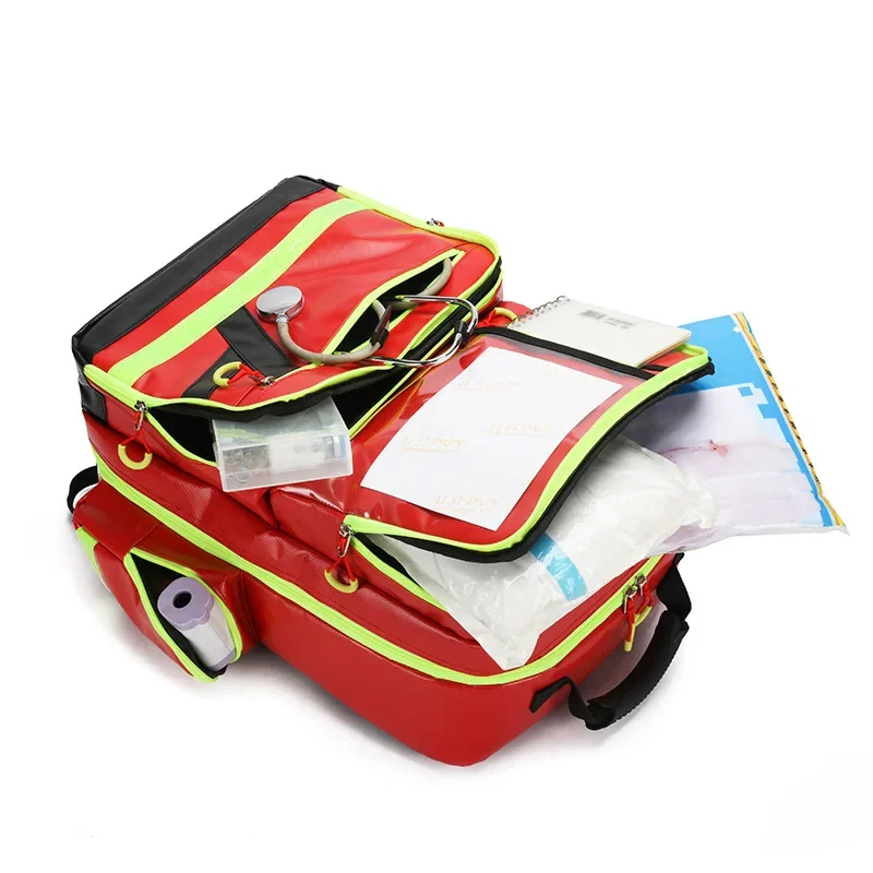 First Aid Kits Emergency Rescue Backpacks Large Capacity Sorted Storage Outdoor Camping Survival Kits Medical Kits