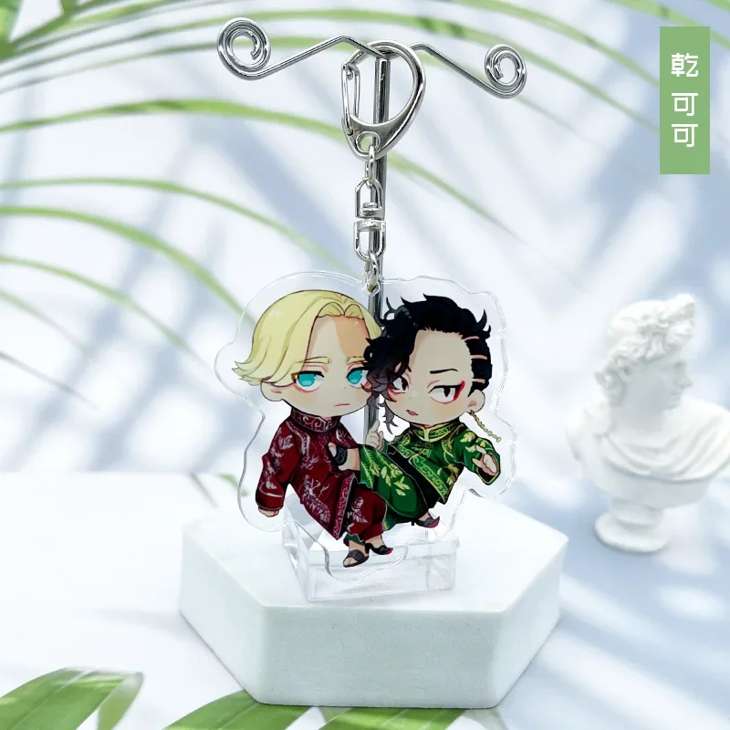 Anime Tokyo Revengers All Members Shapes Acrylic Plastic Figurine Keychain Mikey Takemichi Hanagaki Draken Ornaments Model Gift