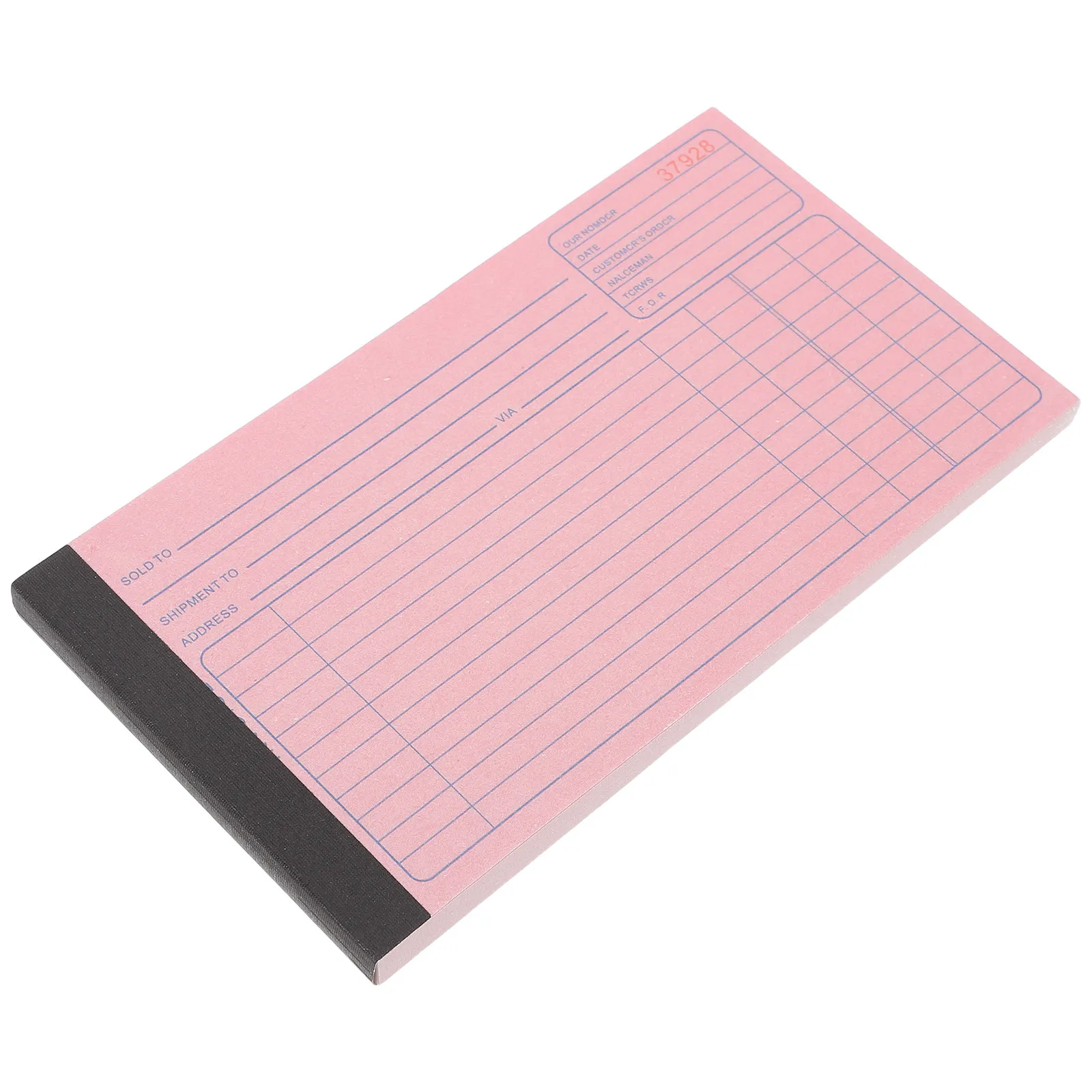 

50 Sheets Invoice Receipt Book Pre-Printed Sequential Sales Receipt Booklet for Small Business Accounting Business Invoice