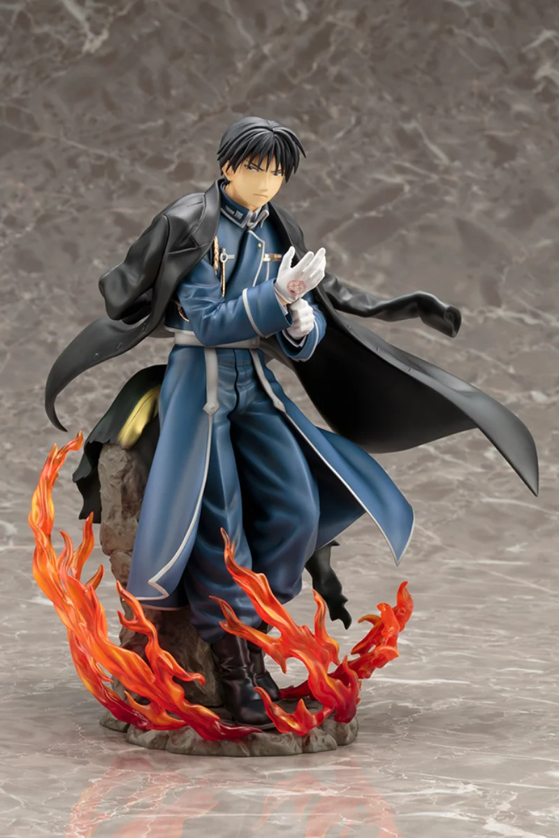 Kotobukiya Original:Fullmetal Alchemist Edward Elric Roy Mustang 1/8 PVC Action Figure Anime Figure Model Toys Doll Gift