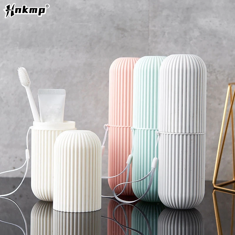 Portable Toothbrush Toothpaste Holder Toothbrush Case Farewell Hotel Disposable Toothbrush-paste Travel Camping Outdoor Bathroom