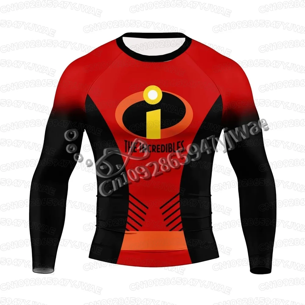 Sommer-T-Shirt für Jungen, Mädchen, Familien, Kinder, Herren, Damen, Eltern-Kind, The Incredibles, Urlaub, kurzärmeliges Cosplay-T-Shirt – Detail 7