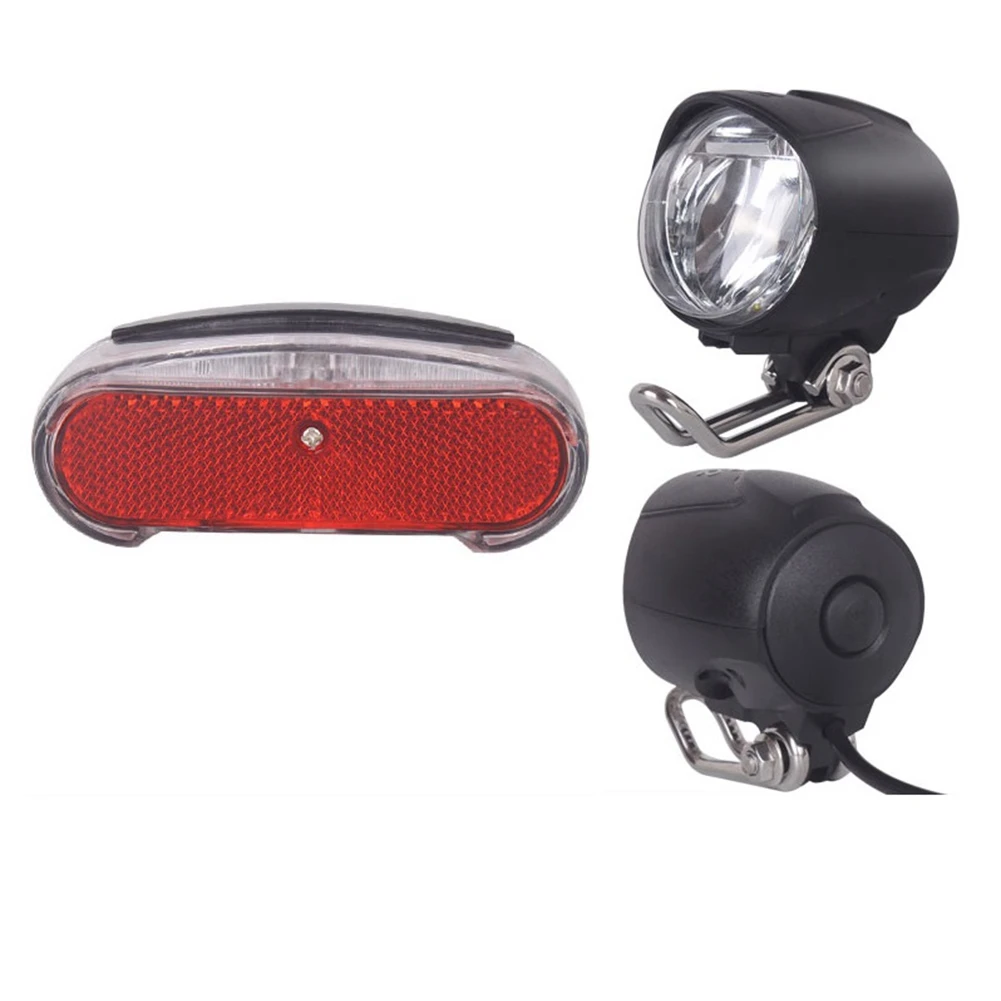 6V-48V E-Bike Rear Light E-Scooter Night Safety LED Warning Rear Lamp