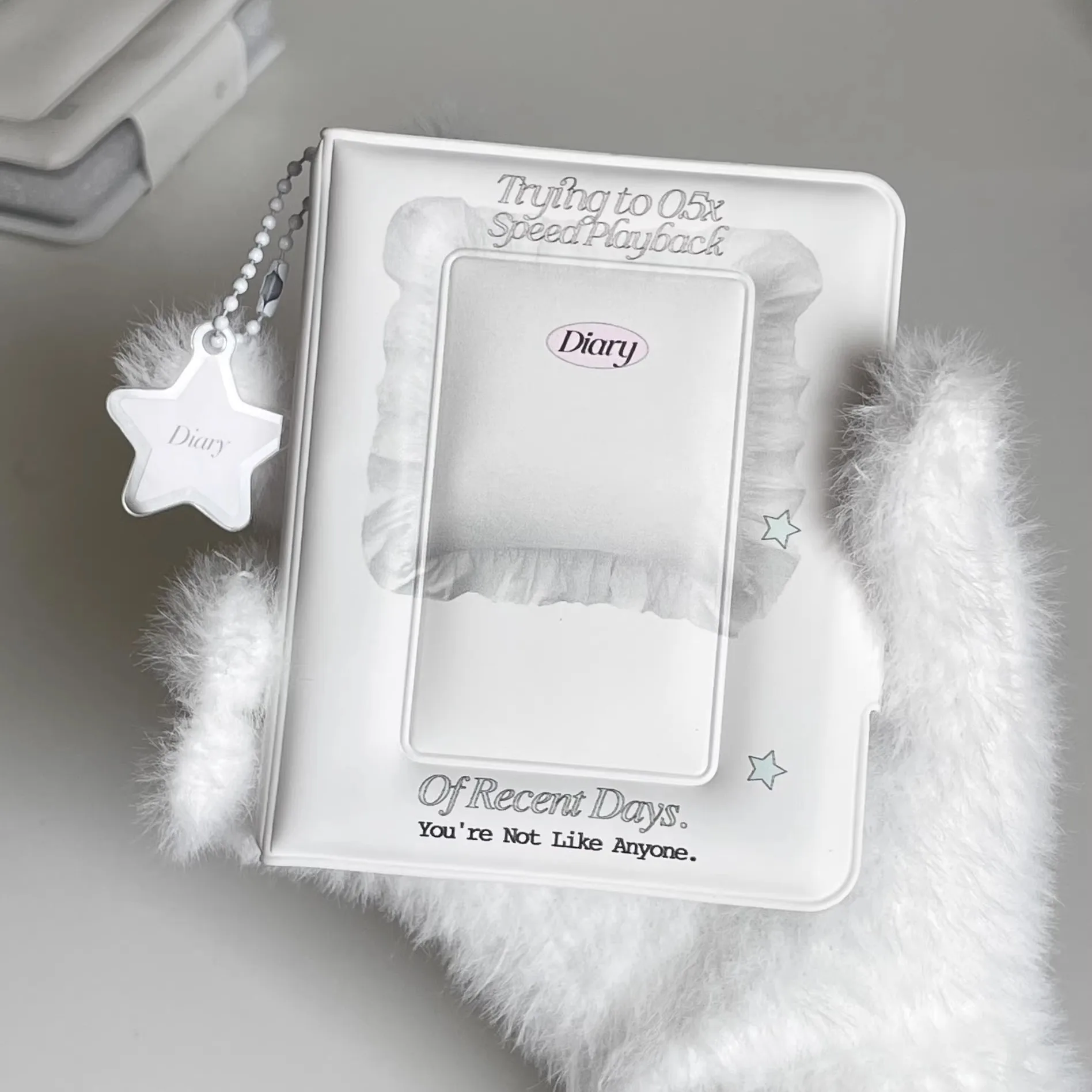 

Koop Single Pocket Photo Card Album 3-inch Collecting Book for Idol/K-pop Fans, Cute Aesthetic Storage for Photocards & Instax