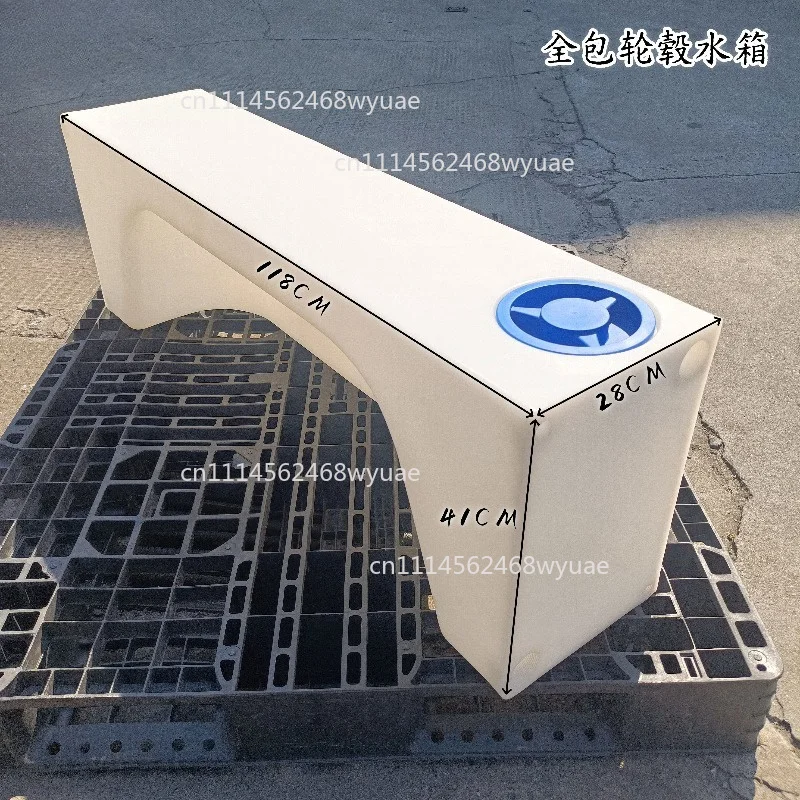 Food Grade Thickened PE Water Tank 80L 100L With Cover RV Inner Wheel Hub Storage Bucket