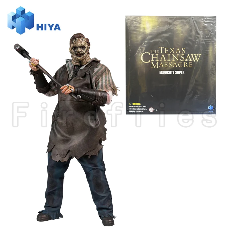 1/12 HIYA 6 بوصة عمل الشكل رائعة سوبر سلسلة تكساس بالمنشار مذبحة 2003 توماس هيويت أنيمي لعبة مجسمة #6