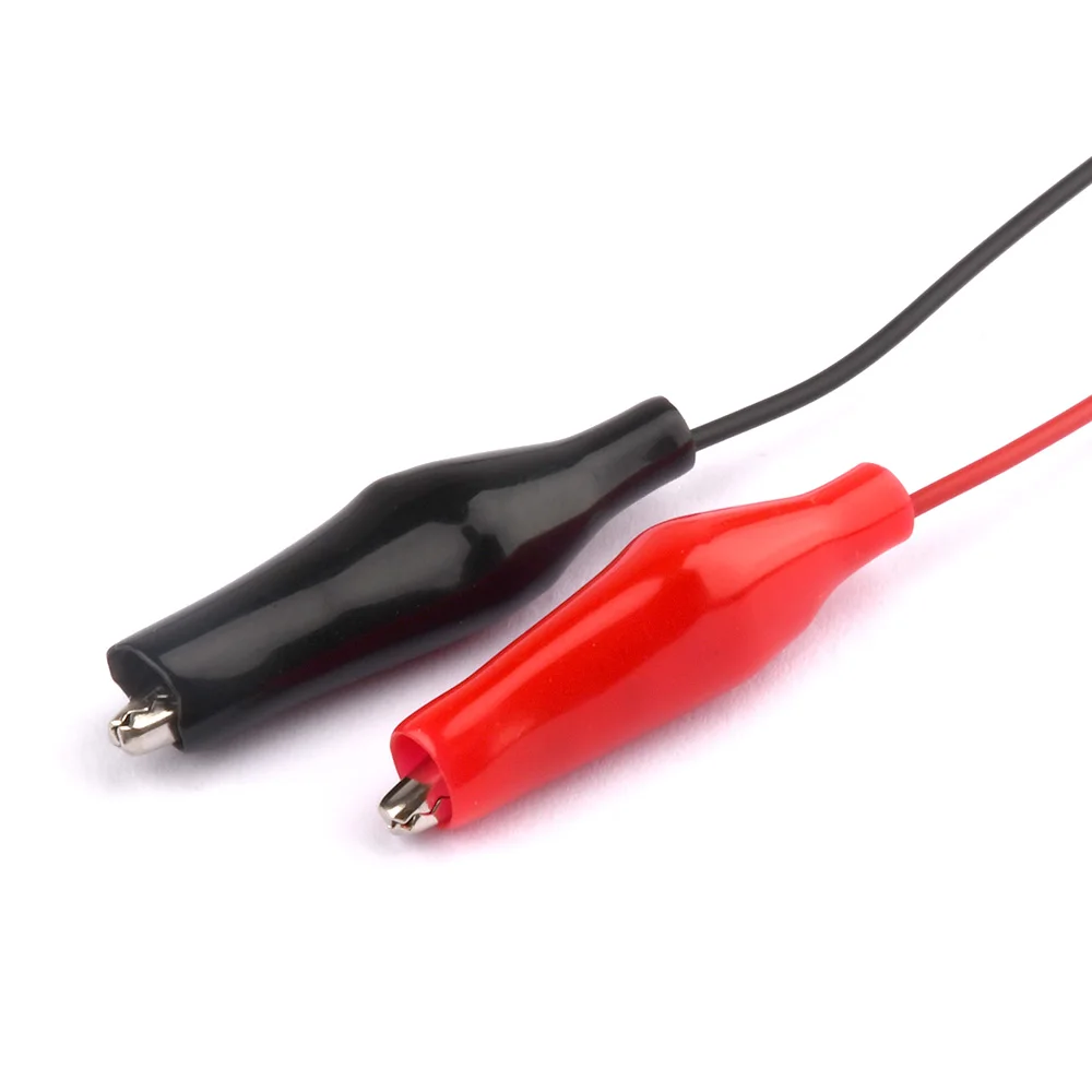 3pcs 9V Clip per batteria supporto per piombo fibbia per batteria scatta filo connettore a Clip a coccodrillo 18cm 9V Clip per batteria doppia Clip a coccodrillo