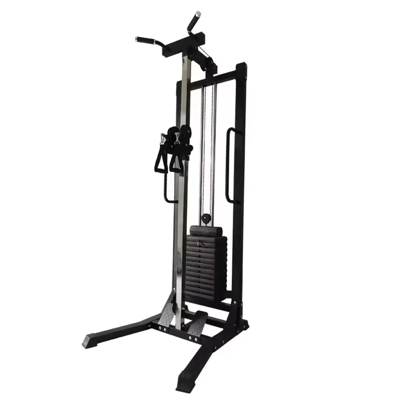 Muti Functional Gym Station Lat Pull Down Lat Pull Down Low Row Machine Gym Fitness Equipment Single Cable Crossover