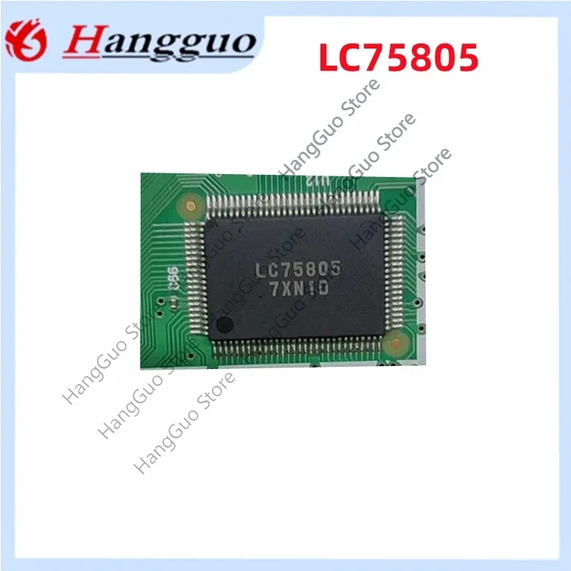 2PCS/Lot Original new   LC75805 QFP For Automotive instrument display LCD driver IC chip