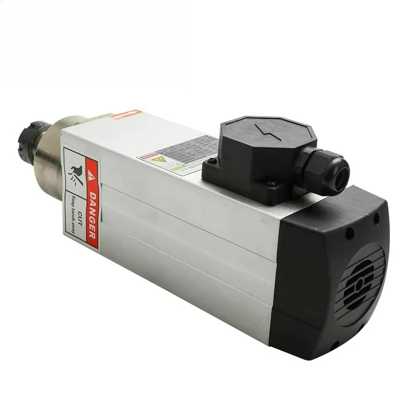 Air Cooled 4.5KW Spindle Kit CNC Router Spindle Motor Kit with Four Bearings Inverter Holder Bracket