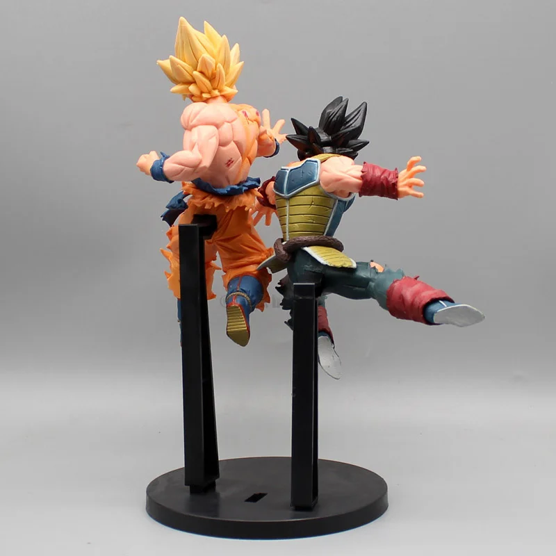 Figurine de Dessin Animé Dragon Ball Z, Son Goku, Bardock, Modèle Super Saisuperb, Statue en PVC, Collection de Jouets, Cadeau, 27cm