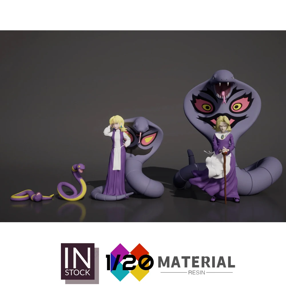 

[In Stock]1/20 Resin Scale World [MEGAZZ] - Ekans & Arbok [Split RE-MENT]