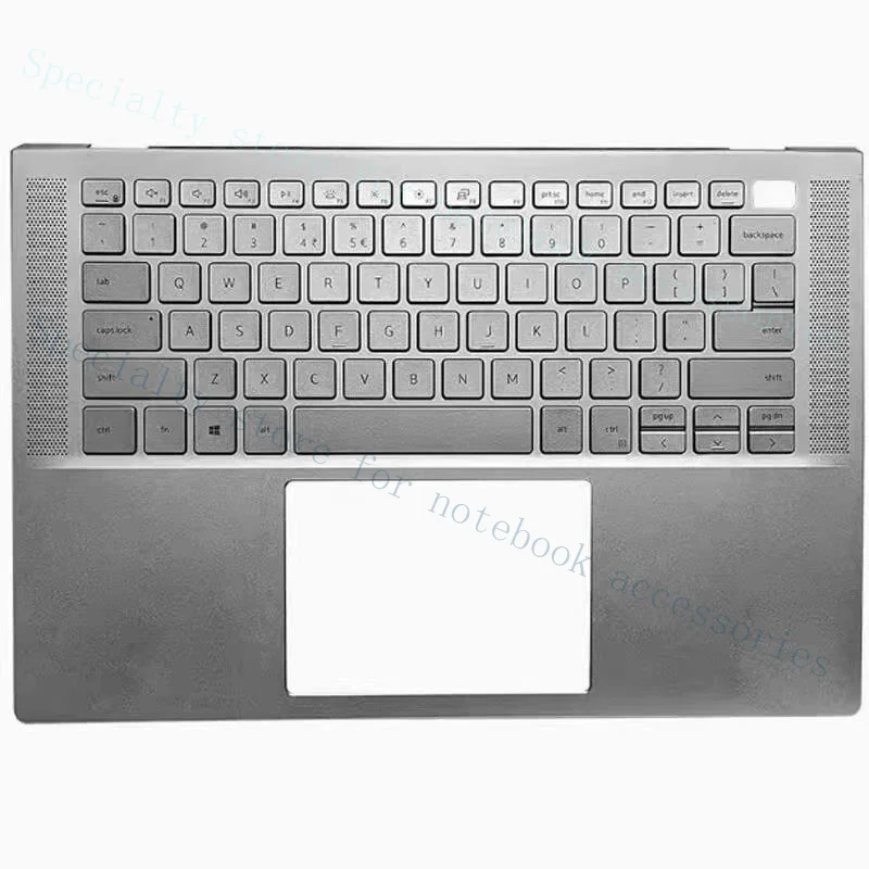 A+  For Dell Inspiron 14- 7400 7410 Laptop Palmrest Upper Case KeyBoard 0K4MHC K4MHC
