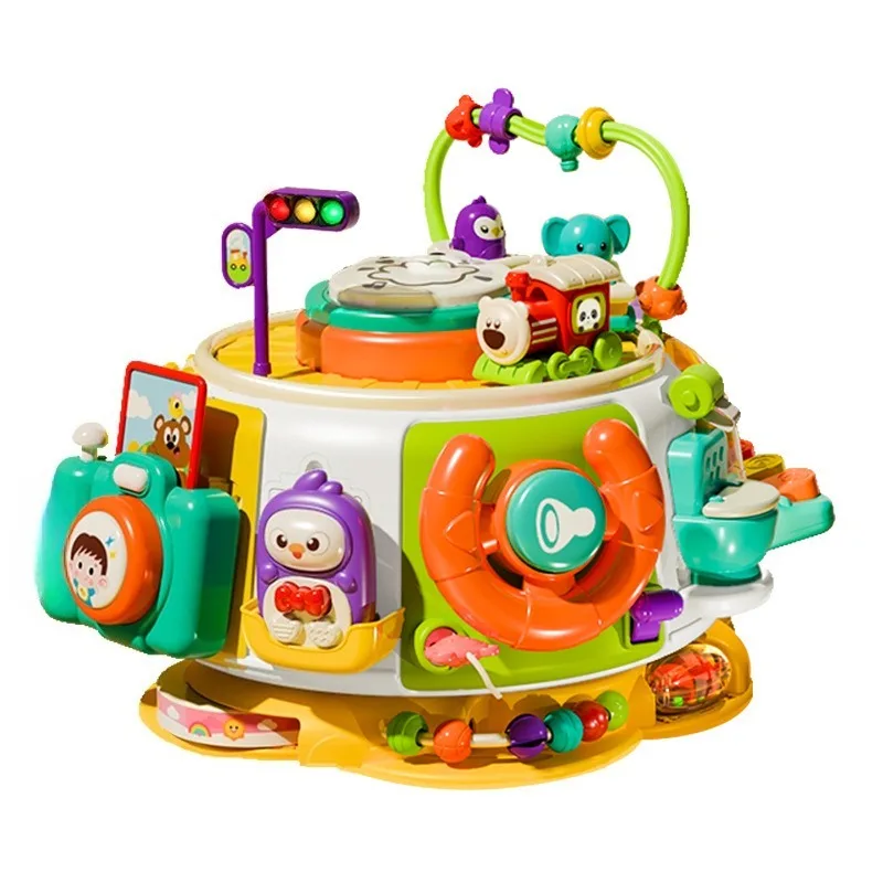 Early education Treasure box hexahedron infant children baby educational toys